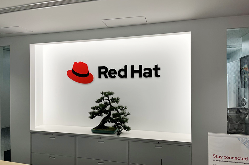 Red Hat's company logo
