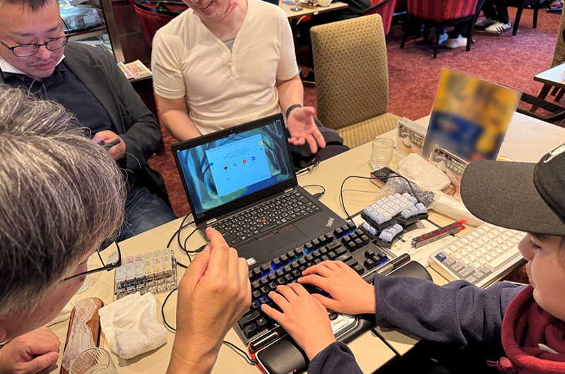 A scene from the first off-site meeting. You can feel the passion in this one.