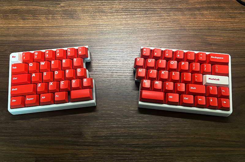 Nik's favorite NocFree Lite wireless split keyboard