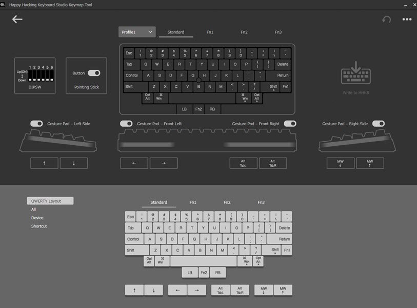 HHKB Studio – All In One Customizable Keyboard with Gesture Pads