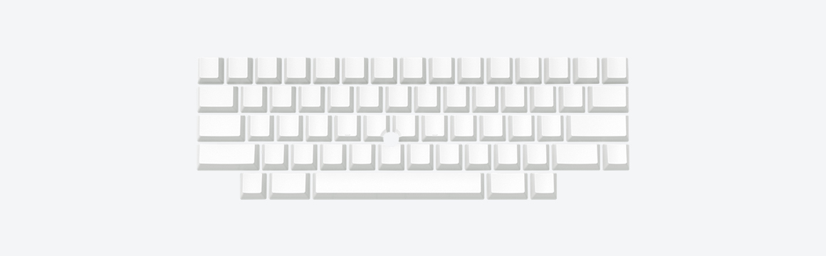 HHKB Studio Snow Blank Full Key Cap Set