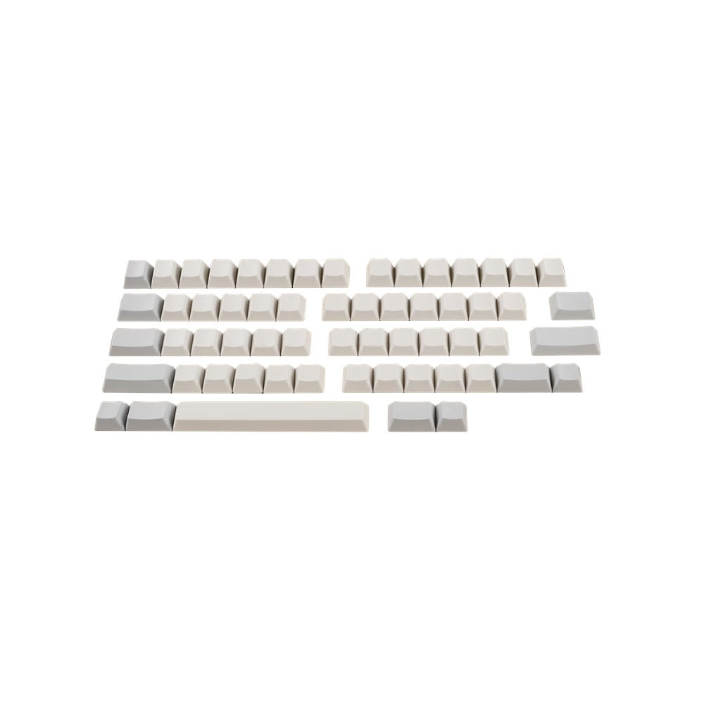 HHKB Full Topre Keycap Sets - White, Charcoal, and Snow in Blank