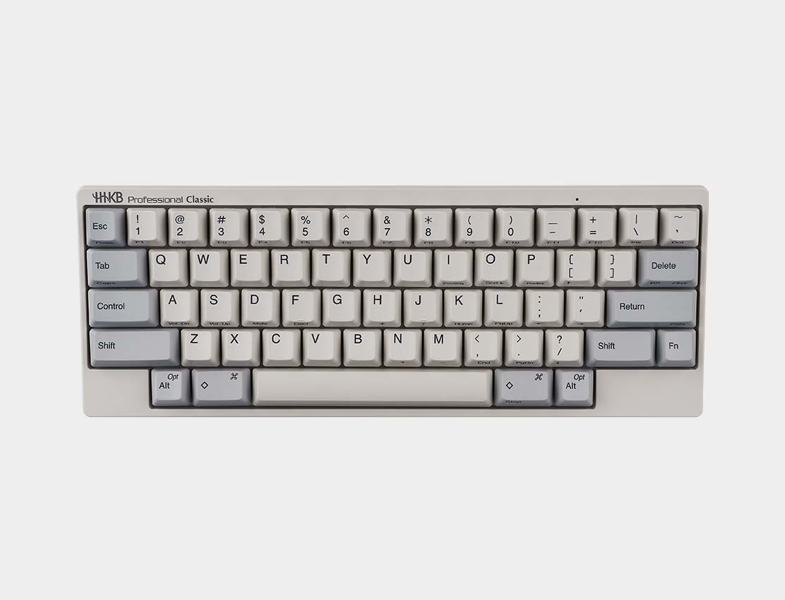 安い大人気PFU HHKB Professional Classic 墨 US 配列 キーボード