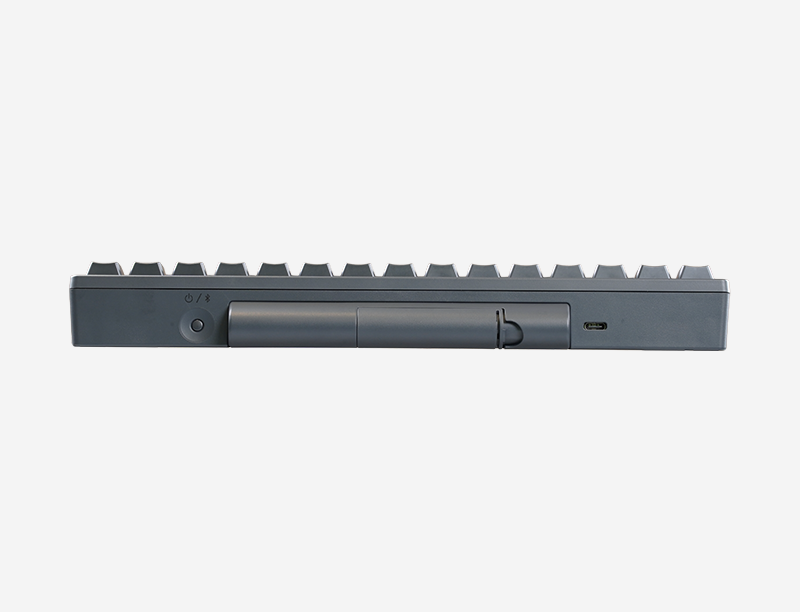 HHKB Professional Hybrid Type-S (Charcoal / Stamped Key Caps) - 60