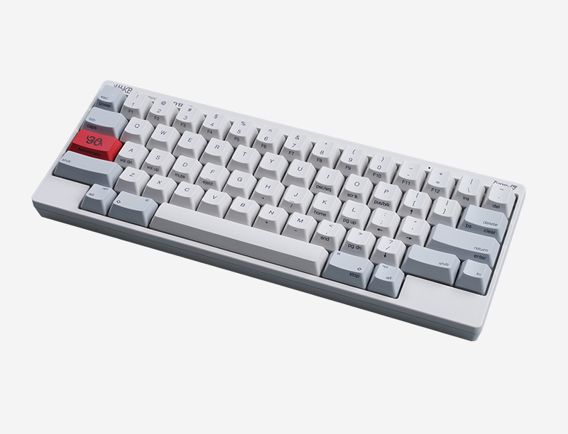 Professional Hybrid Type-S with 30th Anniversary keys in Snow - HHKB