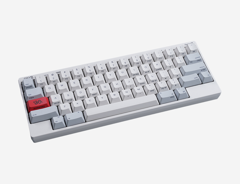 HHKB Professional Hybrid Type-S (Charcoal / Stamped Key Caps) - 60
