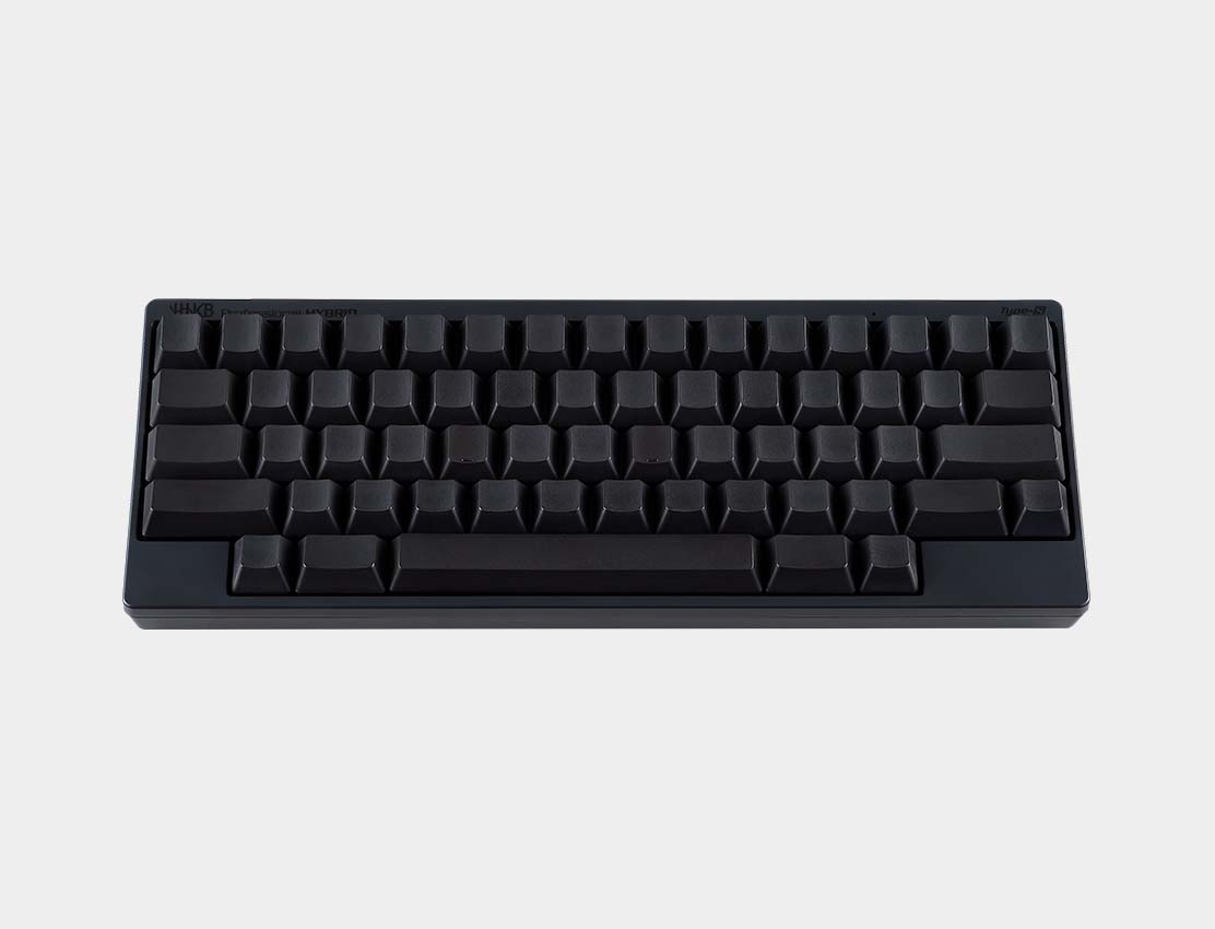 HHKB Professional Hybrid Type-S (Charcoal / Blank Key Caps) - 60 