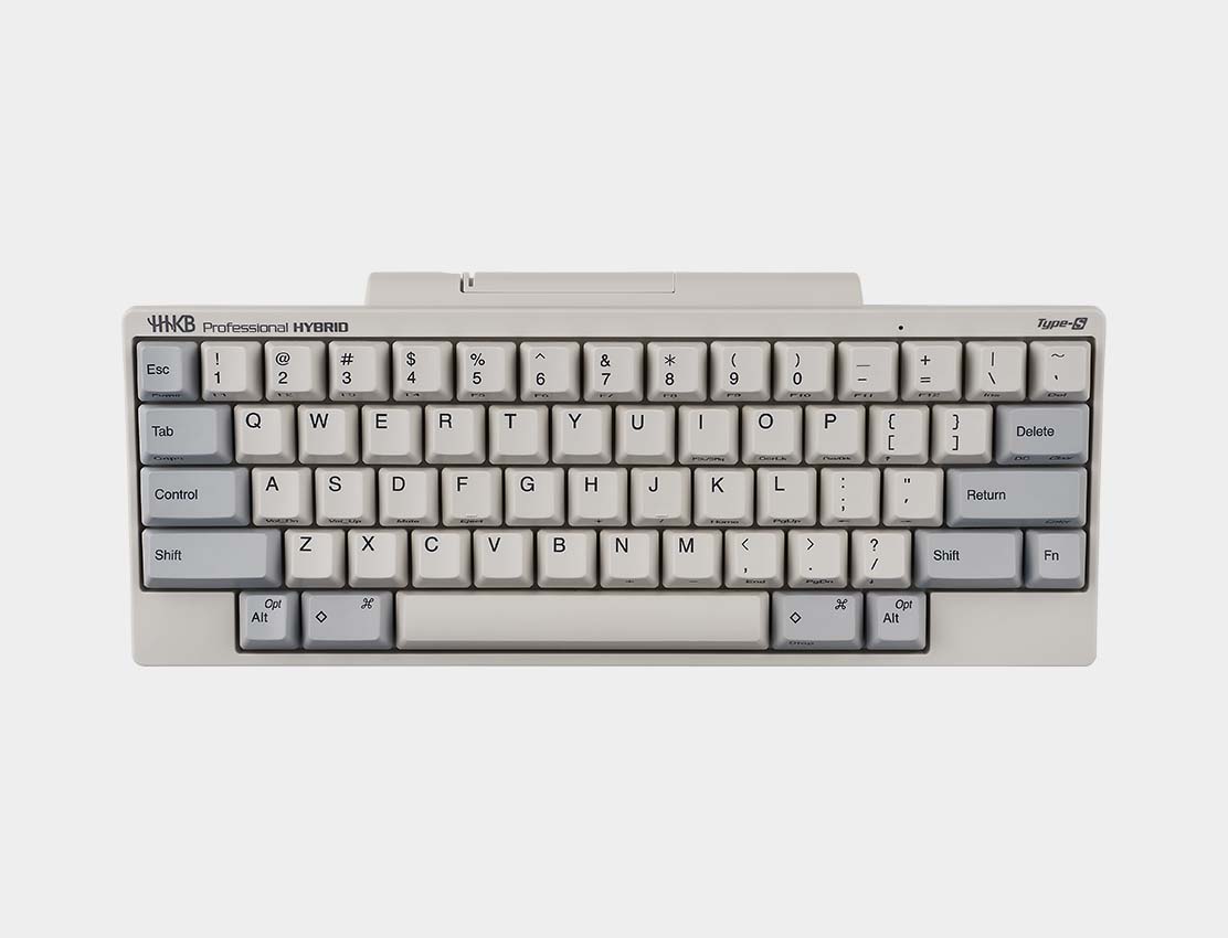 HHKB Professional Hybrid Type-S (Snow / Stamped Key Caps) - 60 